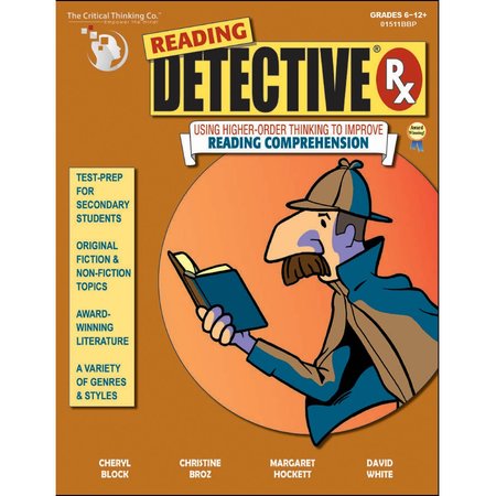 THE CRITICAL THINKING CO Reading Detective® Rx, Grade 6-12 01511BBP
